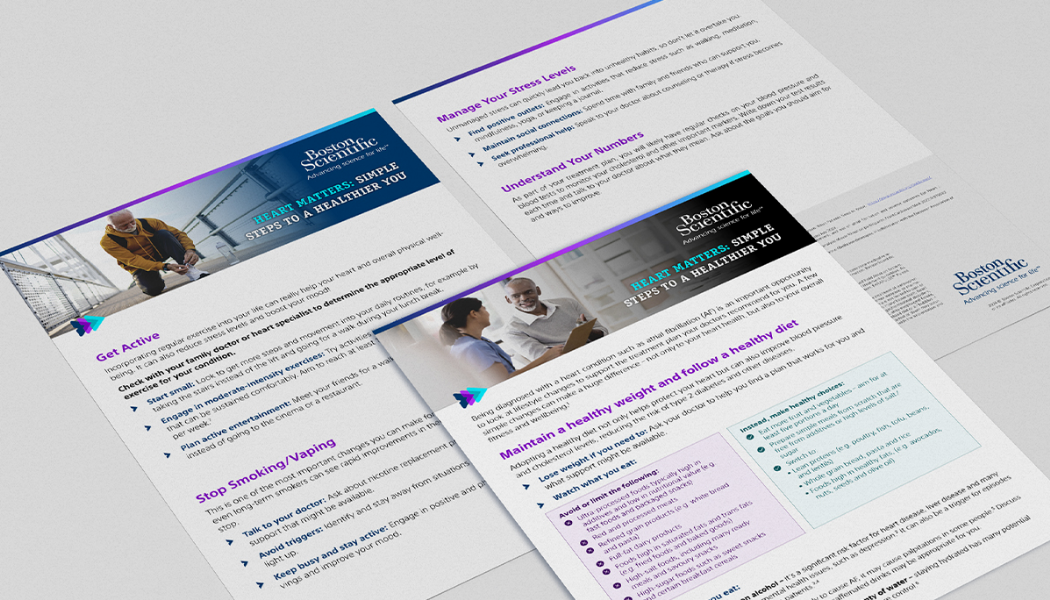 Discover the Healthy Living Guide Brochure from Boston Scientific for your patients.