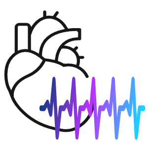 heart with quick heartbeat tachycardia